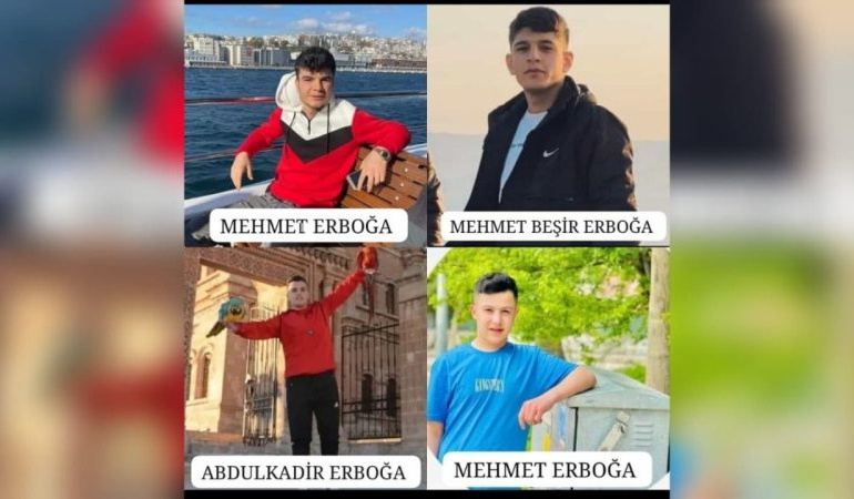 Mardinli akraba gençlerin ölümü yasa boğdu