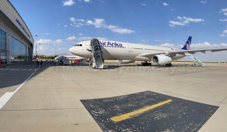 Mardin Prof. Dr. Aziz Sancar Havalimanı’nda bir ilk yaşandı