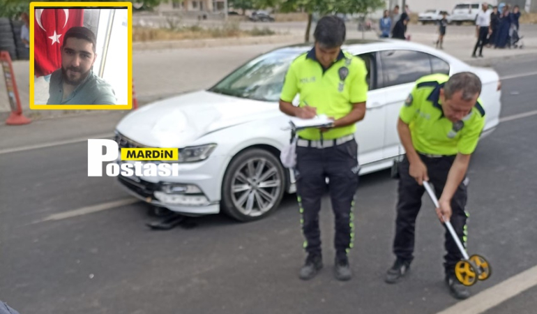 Mardin’de otomobilin çarptığı baba öldü, kızı yaralandı