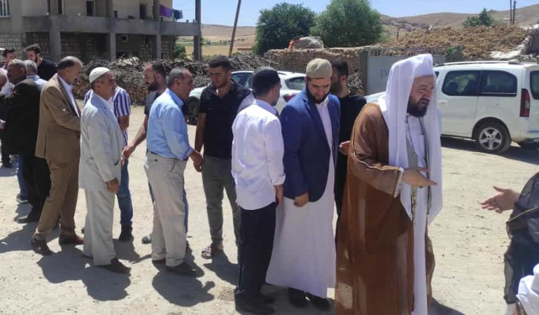 Mardin’de husumetli iki aile barıştırıldı