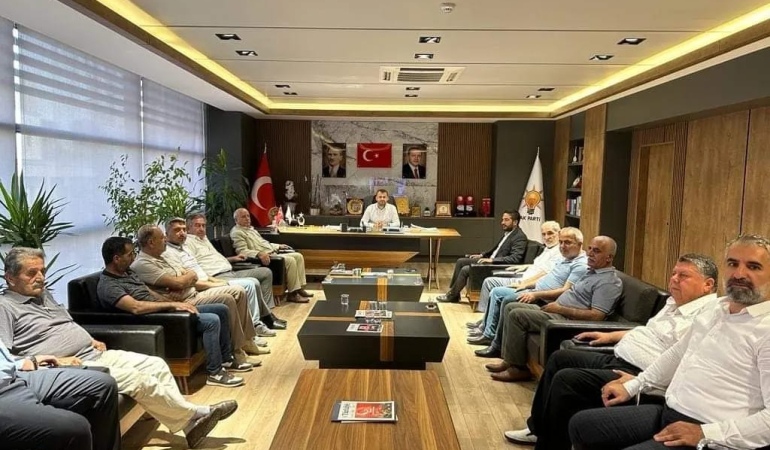 AK Parti İl Başkanı Alma: “muhtarlarımıza kapımız her zaman açıktır”