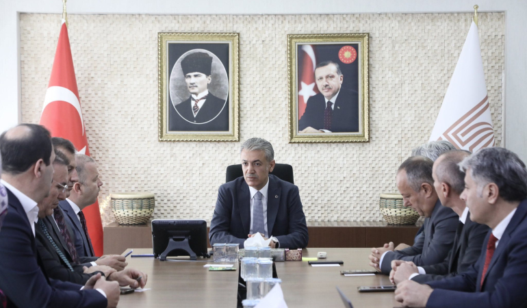 Vali Akkoyun: “Şehrimizi, daha ileriye taşımak için var gücümüzle çalışacağız”