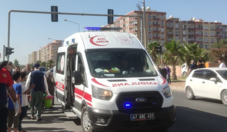 Mardin’de kamyonetle çarpışan bisikletli çocuk yaralandı