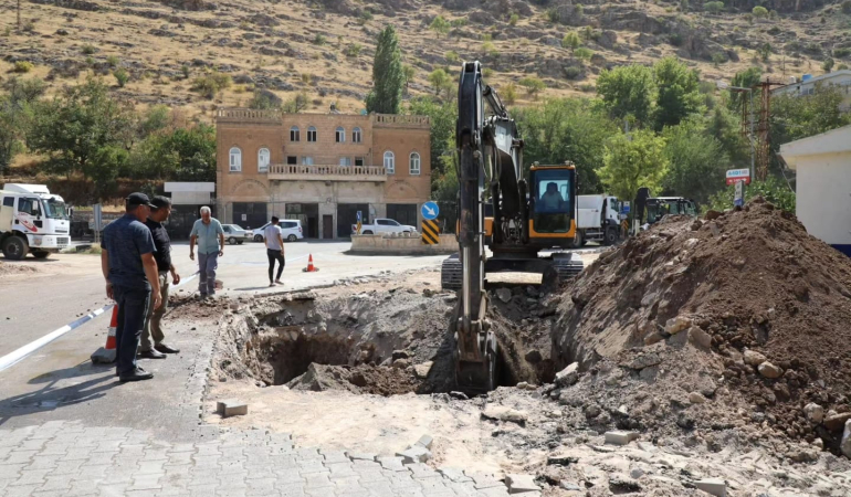 MARSU, Savur İlçesinde Yarım Asırlık Altyapıyı Yeniliyor