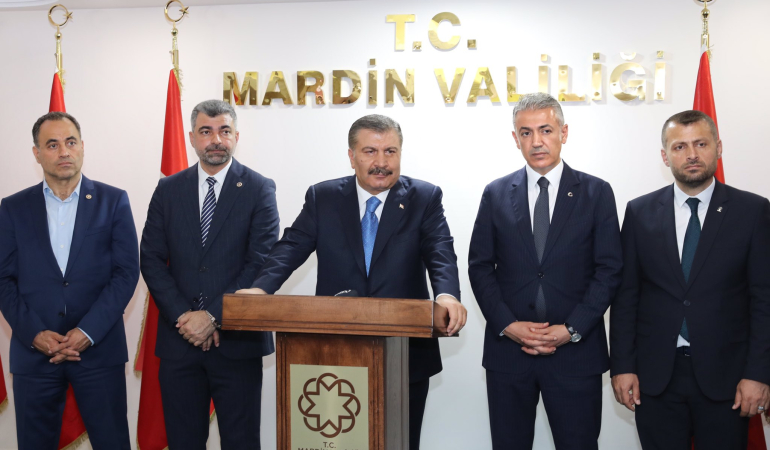 Sağlık Bakanı Koca, Mardin’de