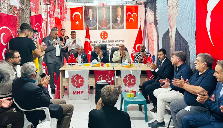 MHP Kızıltepe ilçe Başkanı Tezdönen, güven tazeledi