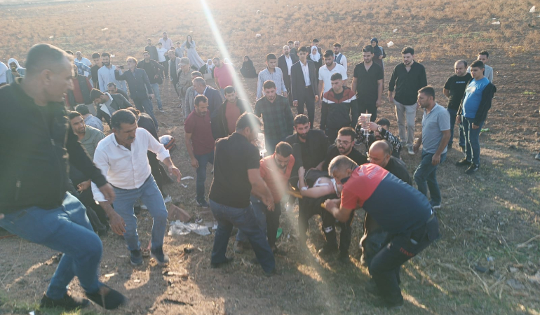 Mardin’de minibüsle otomobil çarpıştı: 4 yaralı