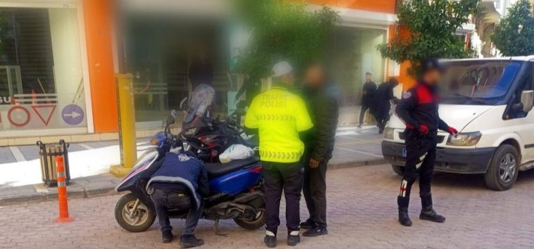 Kızıltepe’de 15 motosiklet sürücüsüne 146 bin lira ceza kesildi