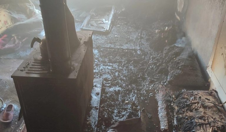 Mardin’de soba faciası: Anne can verdi, iki çocuğu yaralı