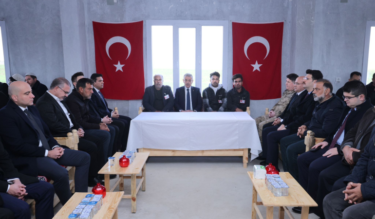 Vali Akkoyun, şehit Cebrail Dündar’ın mevlit programına katıldı