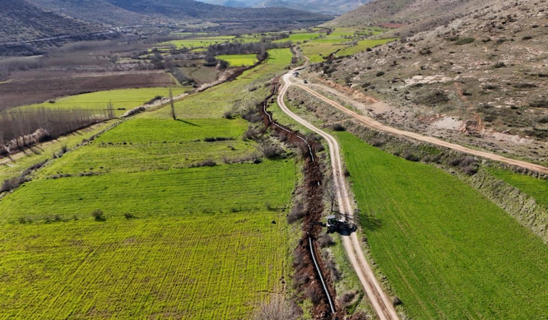 Mardin’de tarımsal sulamaya yaklaşık 56 Milyon liralık destek