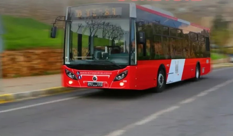 Mardin’de belediye araçlarında ulaşım bayramda ücretsiz olacak