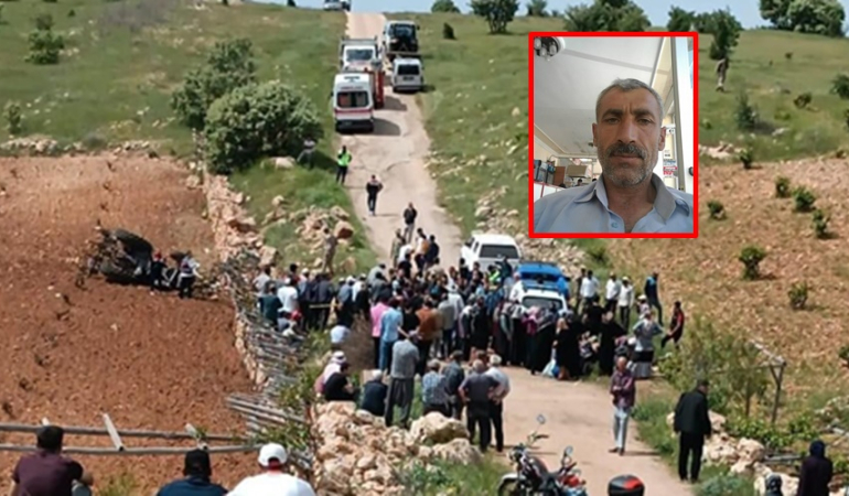 Mardin’de devrilen traktörün sürücüsü yaşamını yitirdi