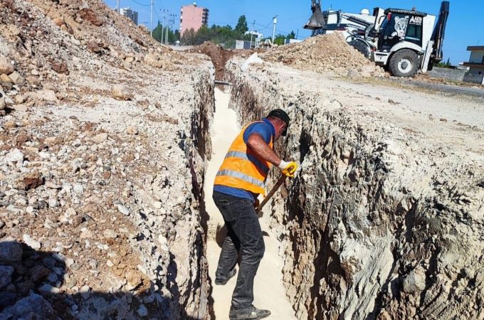 Mardin’de altyapı çalışmaları sürüyor
