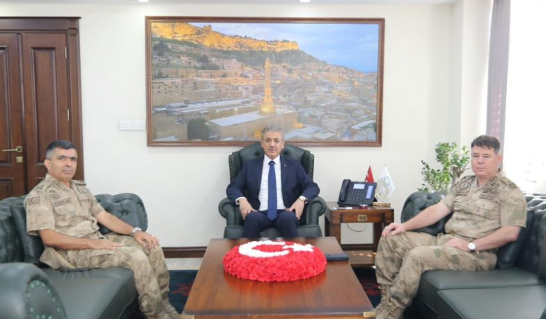 Mardin İl Jandarma Komutanı Tuğgeneral Tahsin Saruhan görevine başladı
