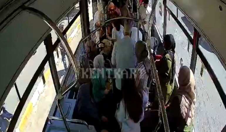 Mardin’de otobüs şoförü bayılan yolcuyu hastaneye yetiştirdi