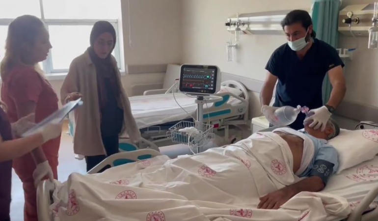 Mardin’de ‘mavi ve beyaz kod’ tatbikatı gerçeği aratmadı