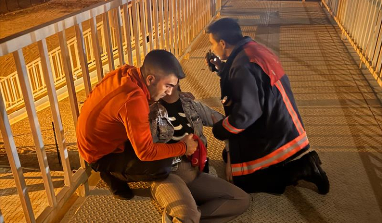 Mardin’de intihara kalkışan kadını itfaiye kurtardı