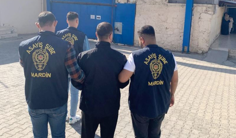 Mardin’de 47 yıl 10 ay hapisle aranan firari hükümlü yakalandı