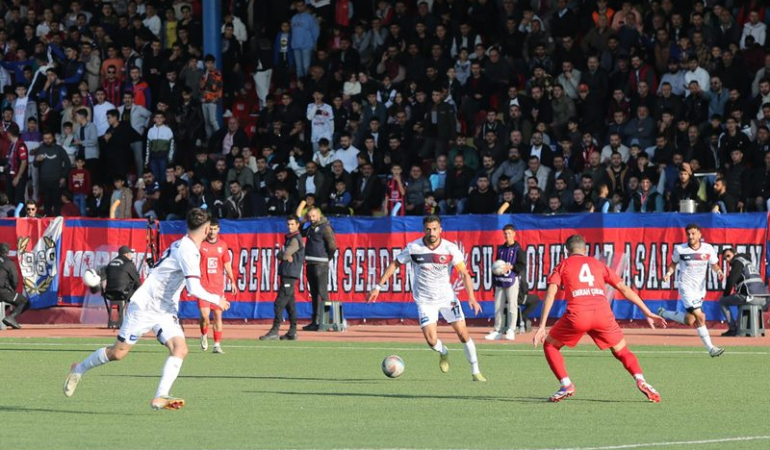 Mardin 1969 Spor, son saniye golü ile 1 puan aldı