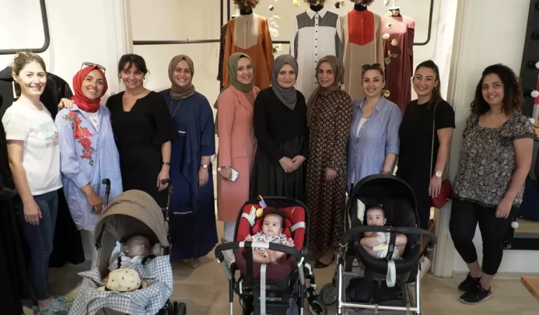 Qras, İrlandalı Anne ile Workshop yaptı