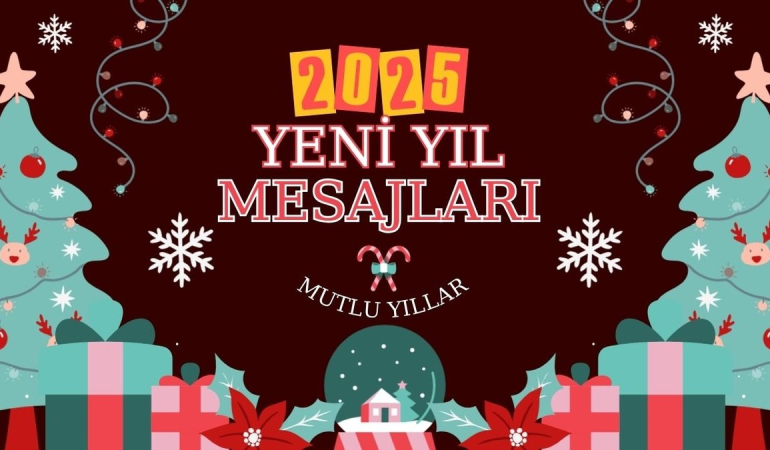 Resimli yeni yıl mesajları 2025