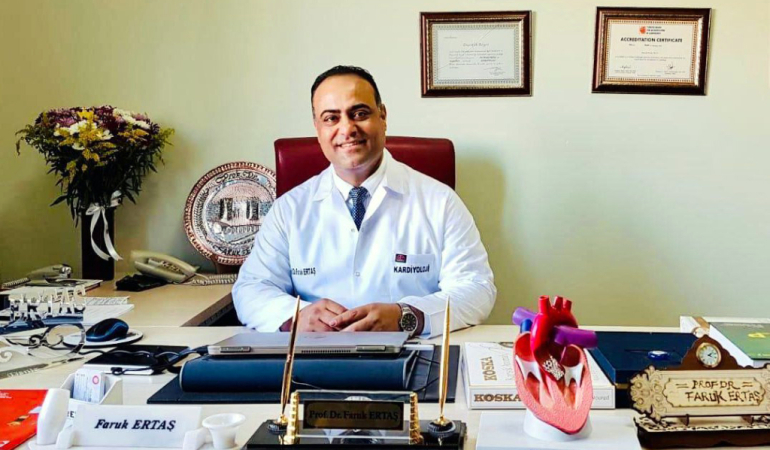 Mardinli Profesör Ertaş, Anabilim Dalı Başkanı Oldu