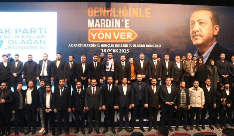 AK Parti Mardin İl Gençlik Kolları 7. Olağan Kongresi Gerçekleştirildi