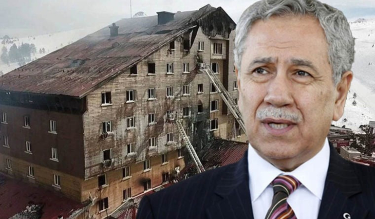 Bülent Arınç’tan çok konuşulacak ‘Kartalkaya yangını’ yorumu: ‘O zaman sorumlu kim, Turizm Bakanlığı’