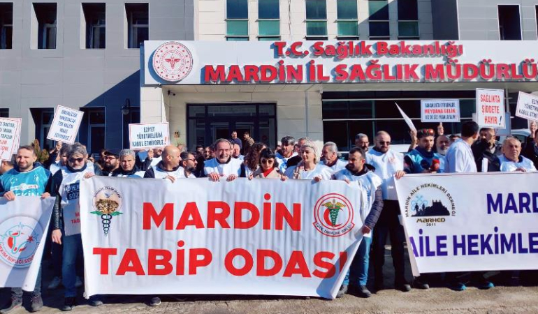Mardin’deki Aile Hekimleri İş Bıraktı