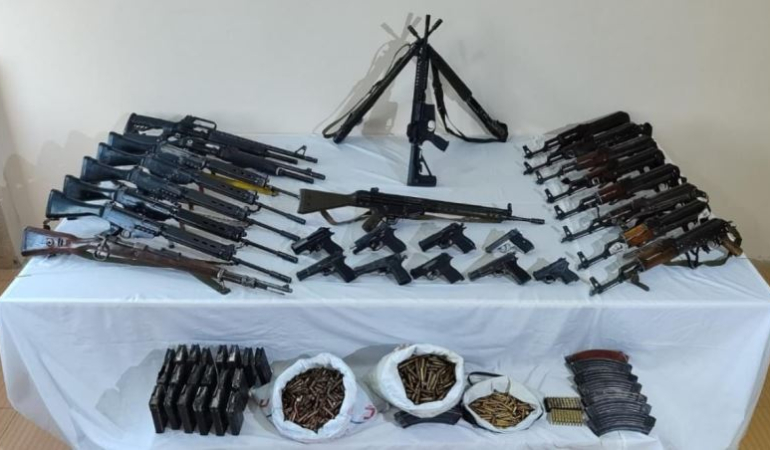 Mardin’de silah ve mühimmat kaçakçılığına büyük operasyon