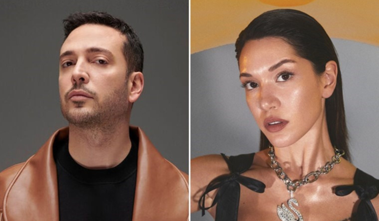 Hazal Subaşı ve Oğuzhan Koç’tan karlar altında romantik poz