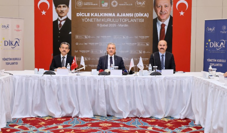 Bölge valileri DİKA Toplantısı için Mardin’de buluştu