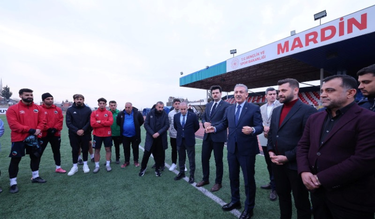 Mardin Valisi’nden Mardin 1969 Spor’a 10 Milyonluk yeni destek sözü