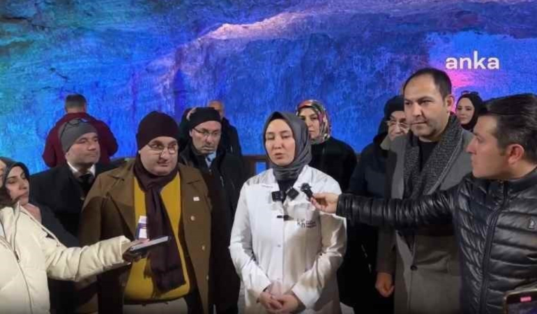 Tuz mağarasında ‘Yeni Nesil Gazetecilik Çalıştayı’ düzenlendi