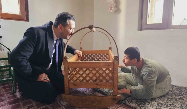 Kaymakam Kundakçı, engelli vatandaşın talebini yerine getirdi