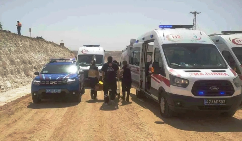 Mardin’de otomobil şarampole yuvarlandı: 1 ölü, 5 yaralı